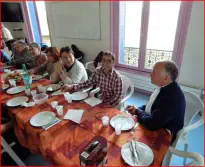 Cecile, Anne Marie und Chantal hatten das Menüe zubereitet
